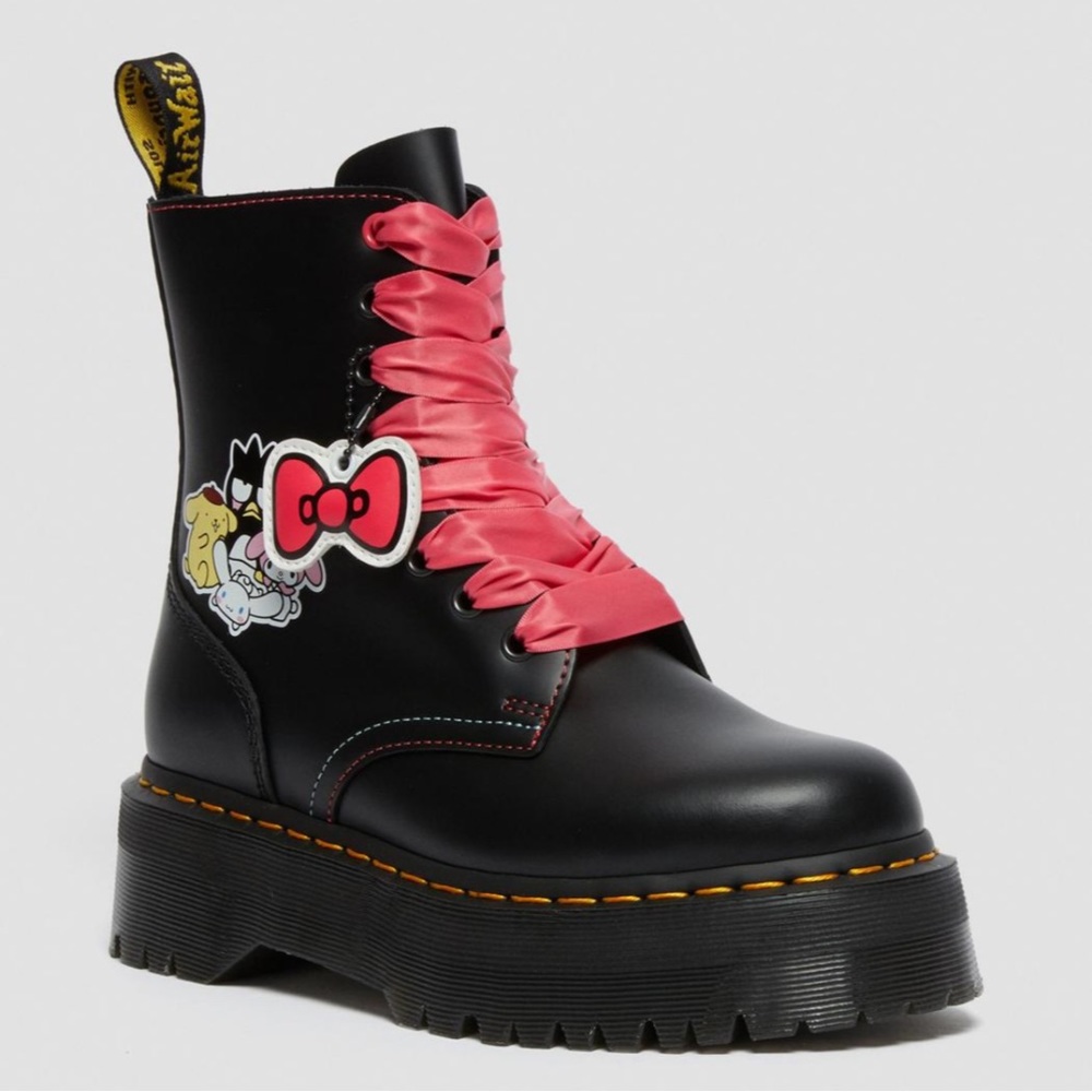 Dr. Martens Hello Kitty & Friends Jadon Leather Platform Boots